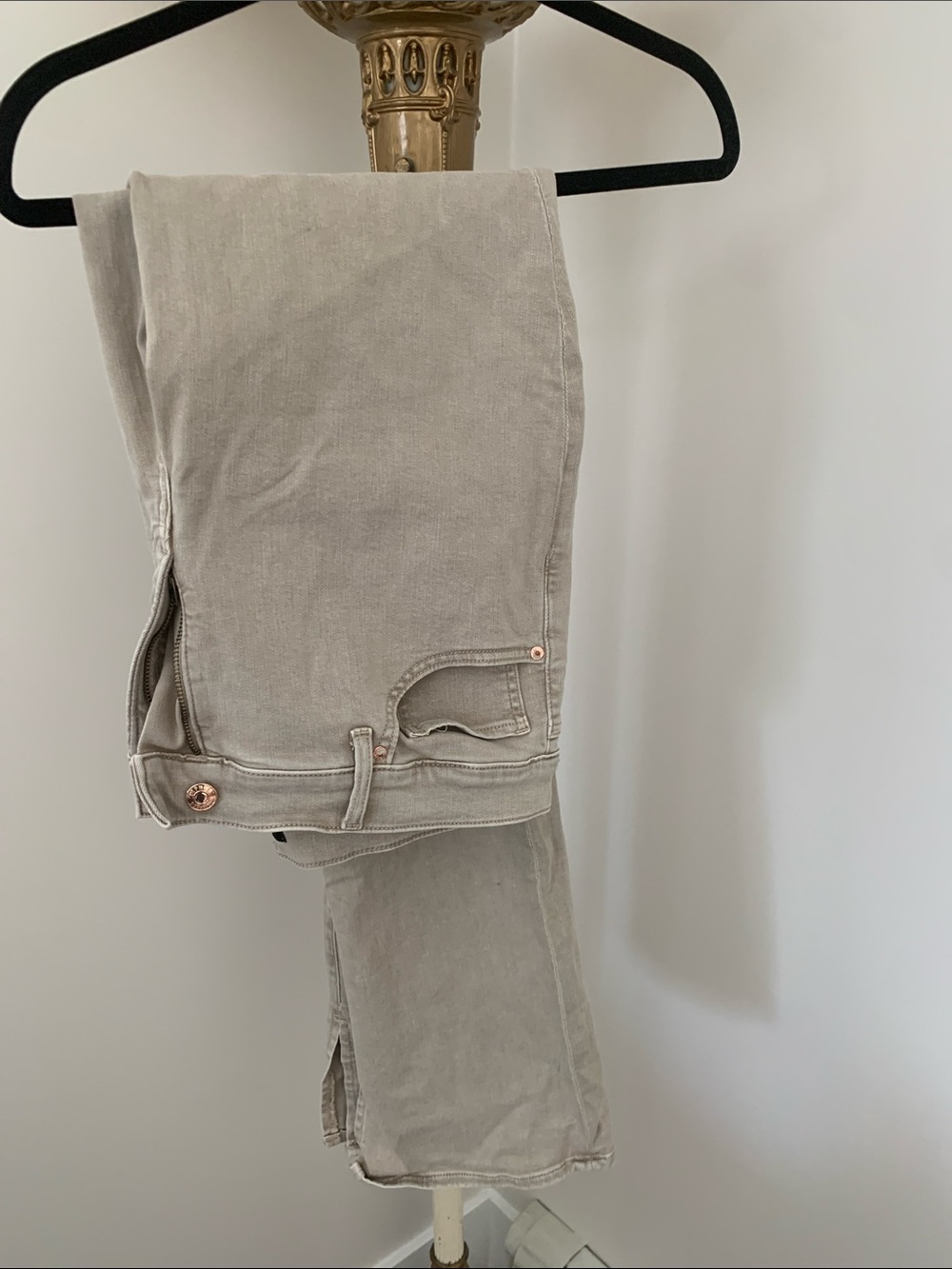 Women's Light Taupe Jeans - Express